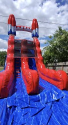 IMG 1979 1747398552 Red White & Cool 18ft Single Lane Waterslide
