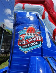 IMG 1981 1747398552 Red White & Cool 18ft Single Lane Waterslide
