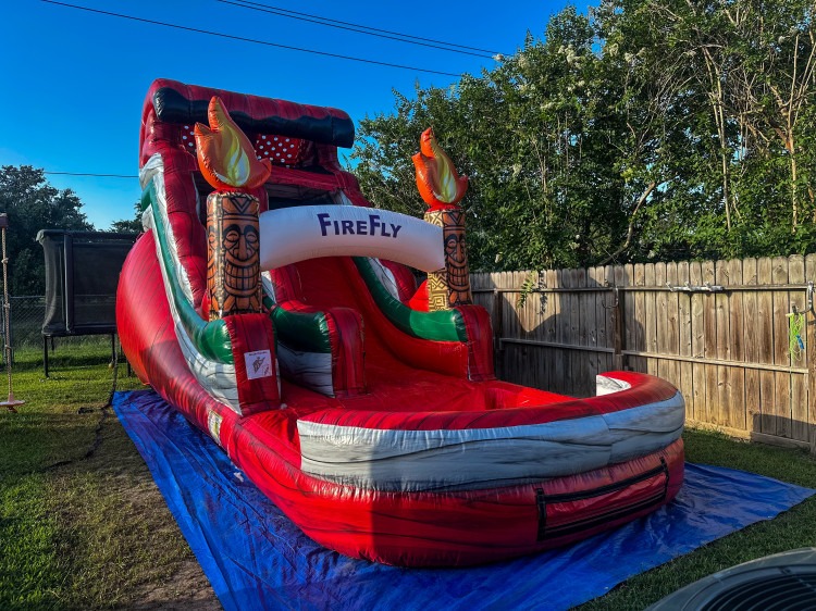 Firefly Inferno 18ft Single Lane Waterslide