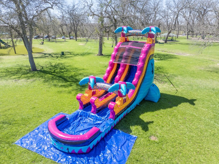 Waterslides