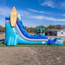 Good20Vibes2018FT203 1740511681 Good Vibes 18ft Single Lane Waterslide