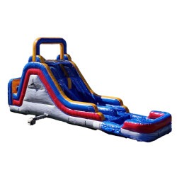 ultimate20run20slide202201 1772810673 Ultimate Rush 18ft Dual Lane Waterslide Only