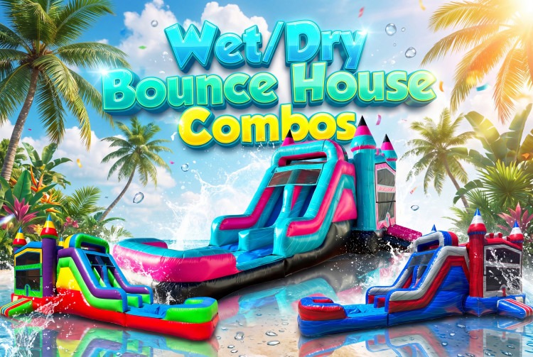 Bounce House Combo Wet&Dry